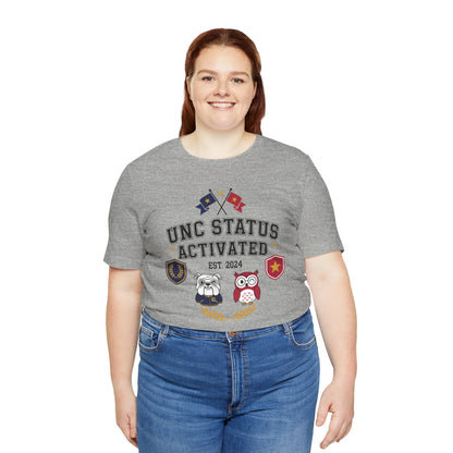 UNC Status Activated Graphic T-Shirt | Eco-Limited