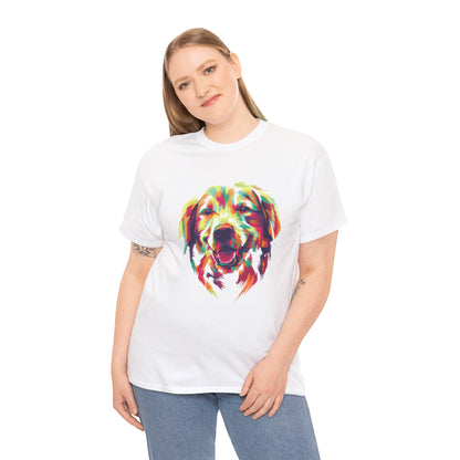 Colorburst Golden Smile T-Shirt | Eco-Limited