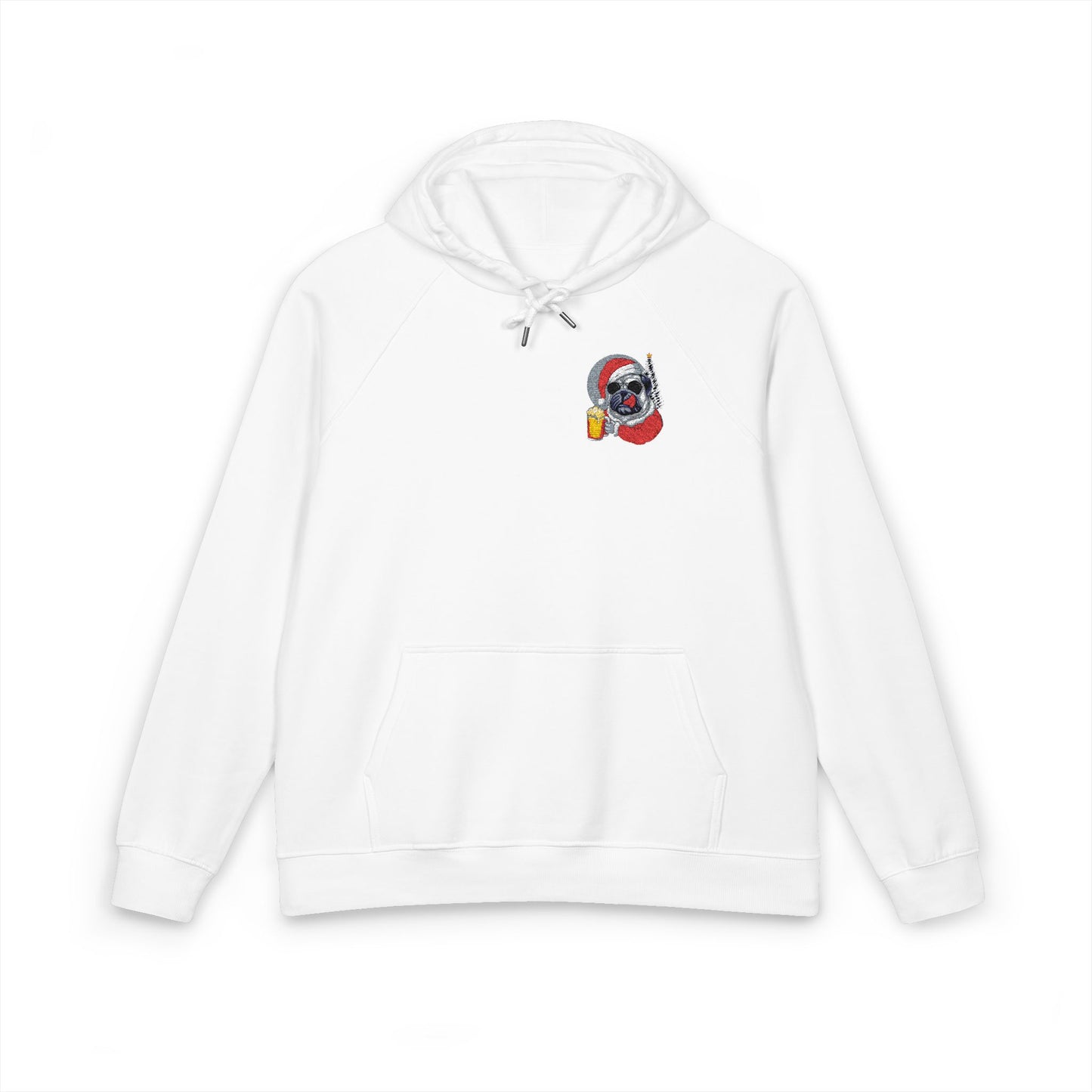 French Bulldog Santa Hoodie Unisex Pullover