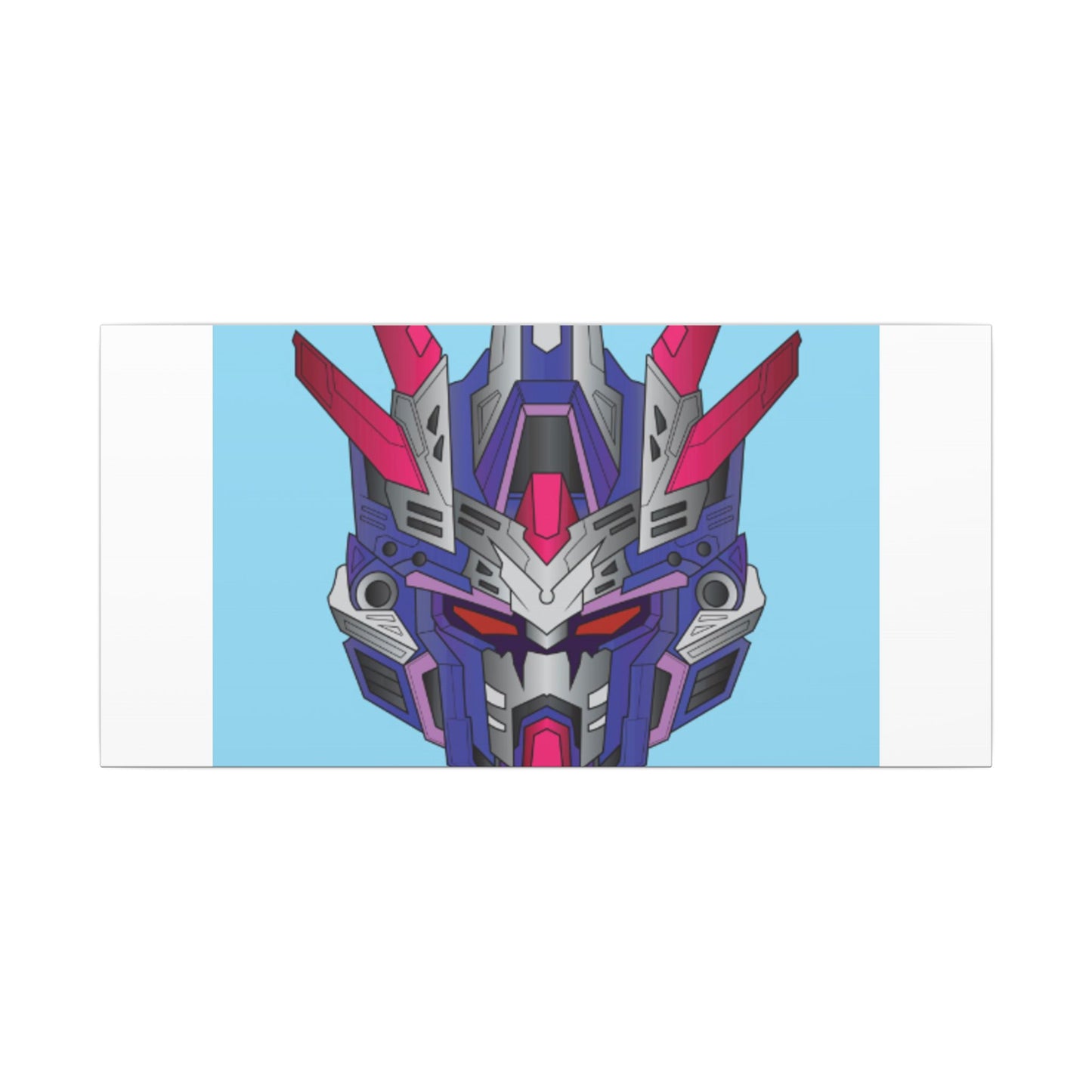 Mecha Warrior Helmet Organic Canvas