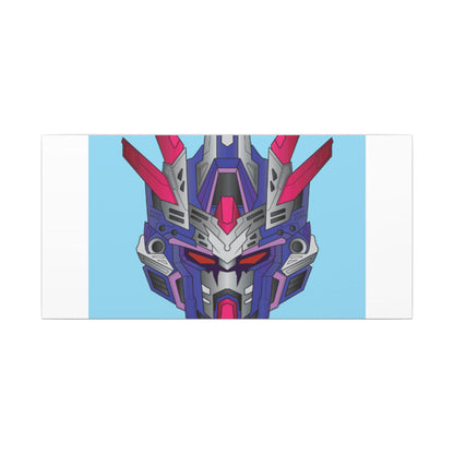 Mecha Warrior Helmet Organic Canvas