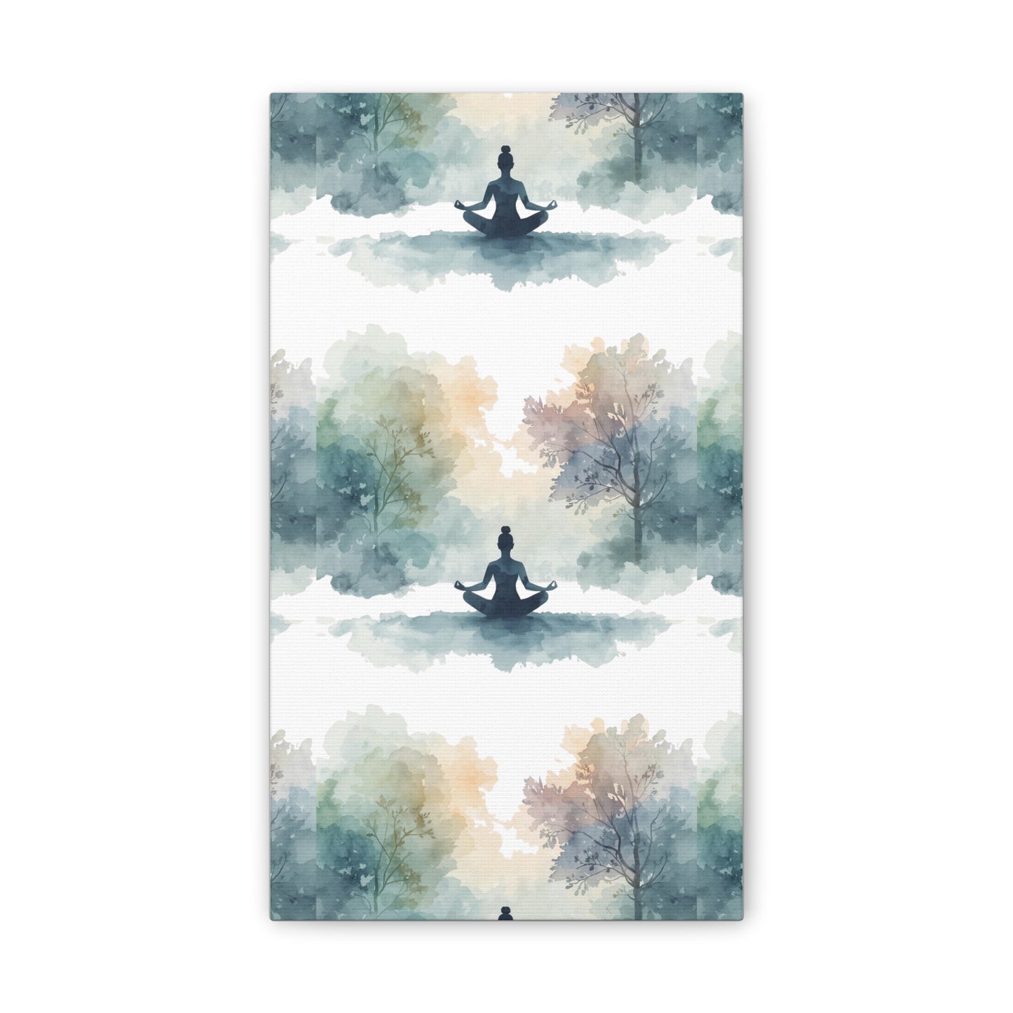 Peace Within Meditation Canvas Wall Art | Eco-Limited