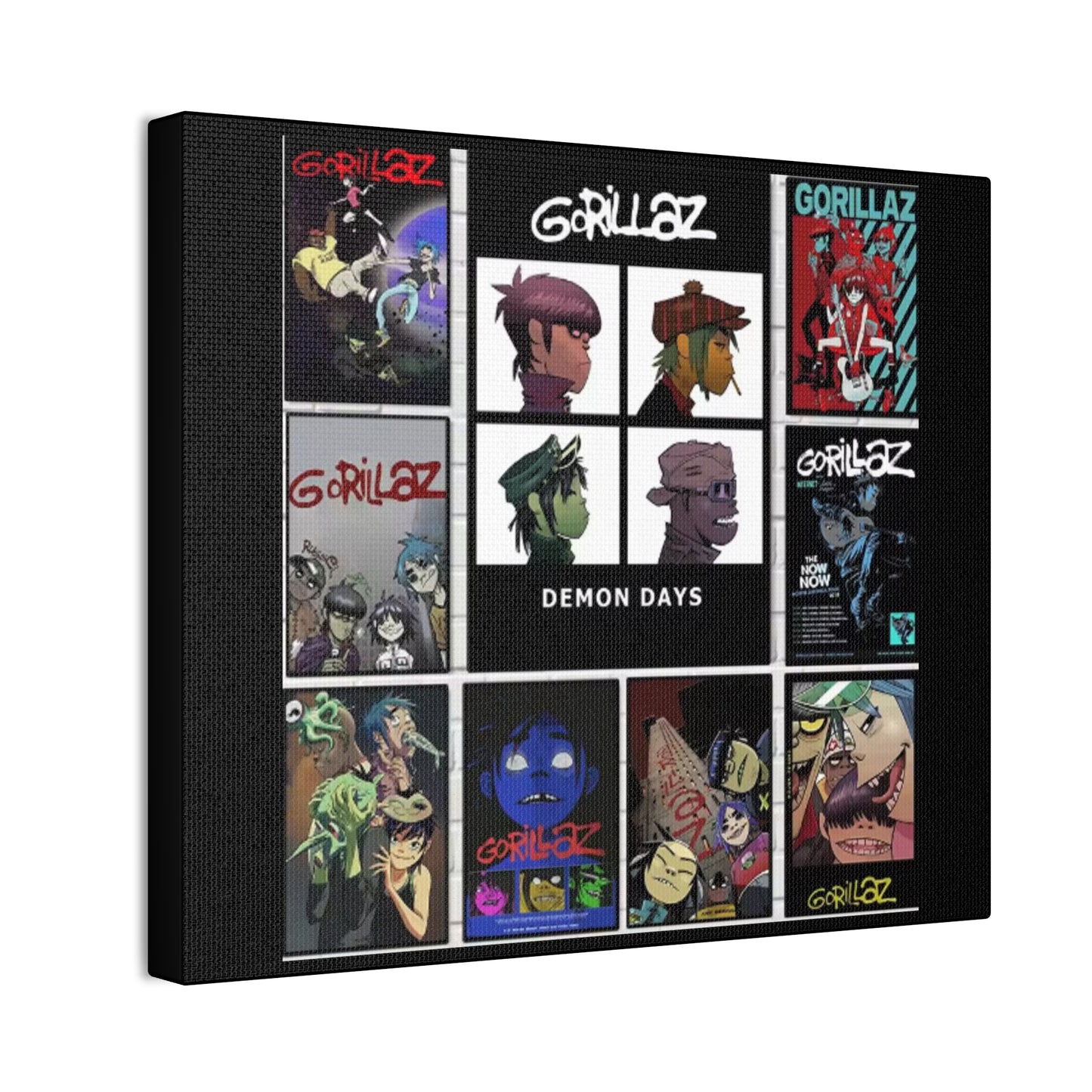 Pop Culture Icons Collage Canvas | Art Edition