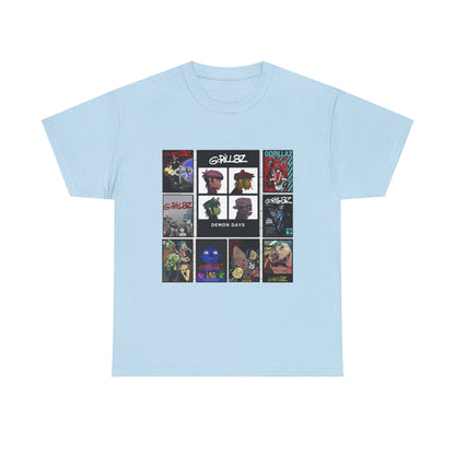 Animated Band Collage Street Art Graphic Tee | Eco-Limited