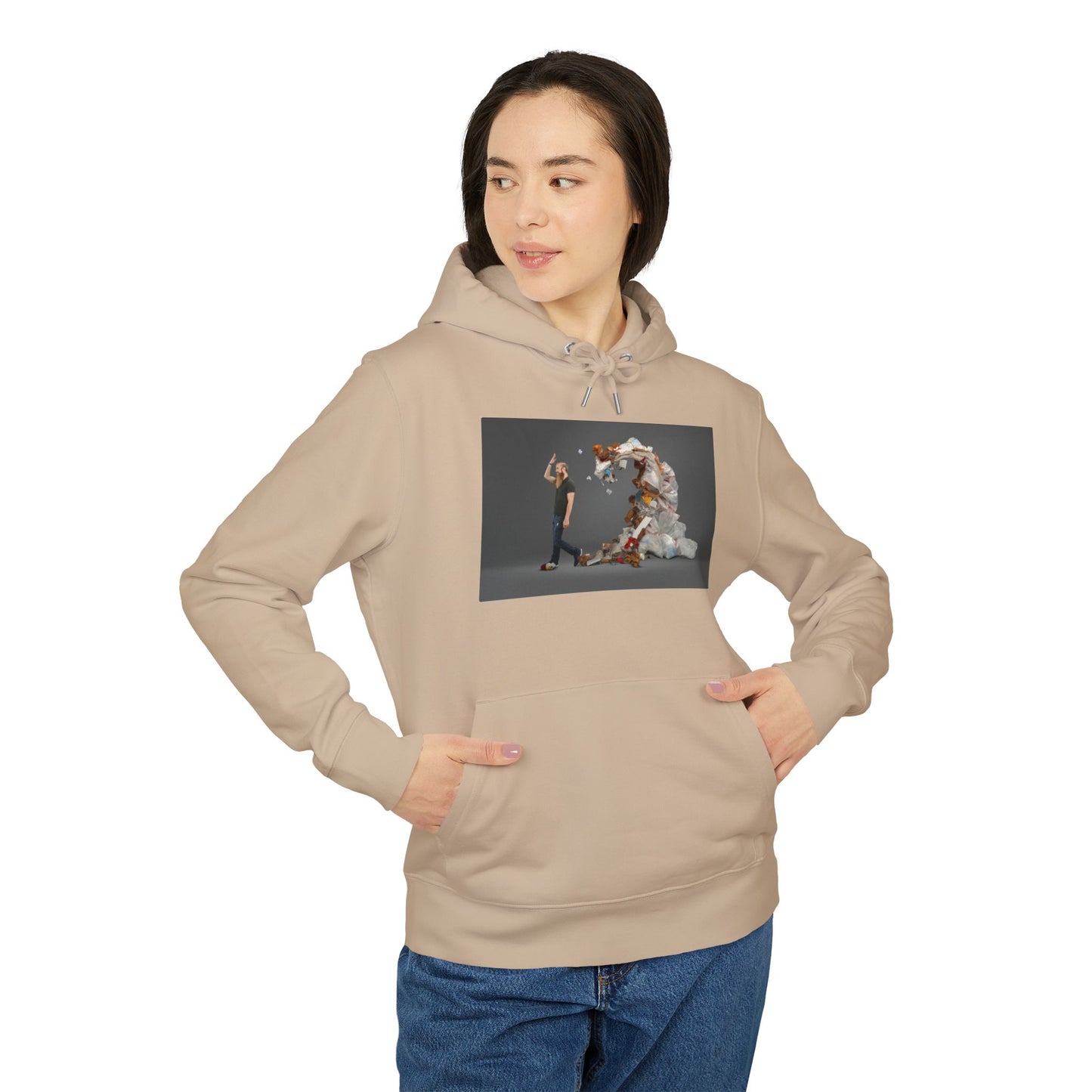Organic Concept Art Graphic Hoodie | Eco-Limited