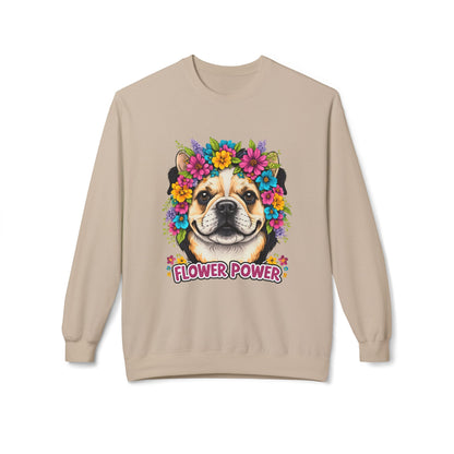 Flower Power Vintage Dog Sweater | Eco - Limited