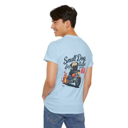 Moto Pug Born To Ride T-Shirt | Eco-Limited