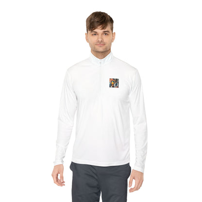 Abstract Expression Portrait Zip-Up Jacket | Eco-Limited