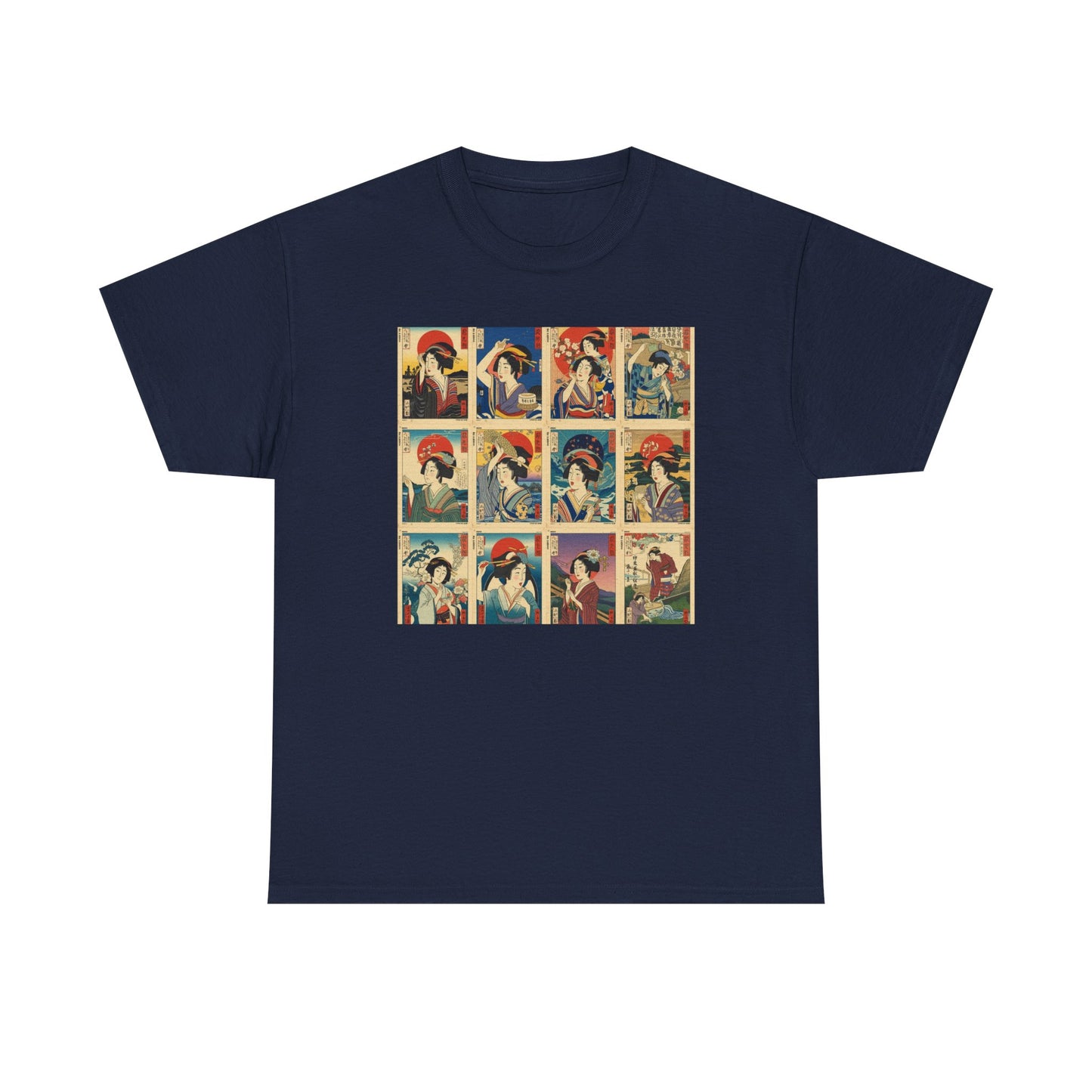 Retro Ukiyo Pop Art T-Shirt | Eco-Limited