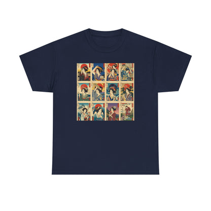 Retro Ukiyo Pop Art T-Shirt | Eco-Limited