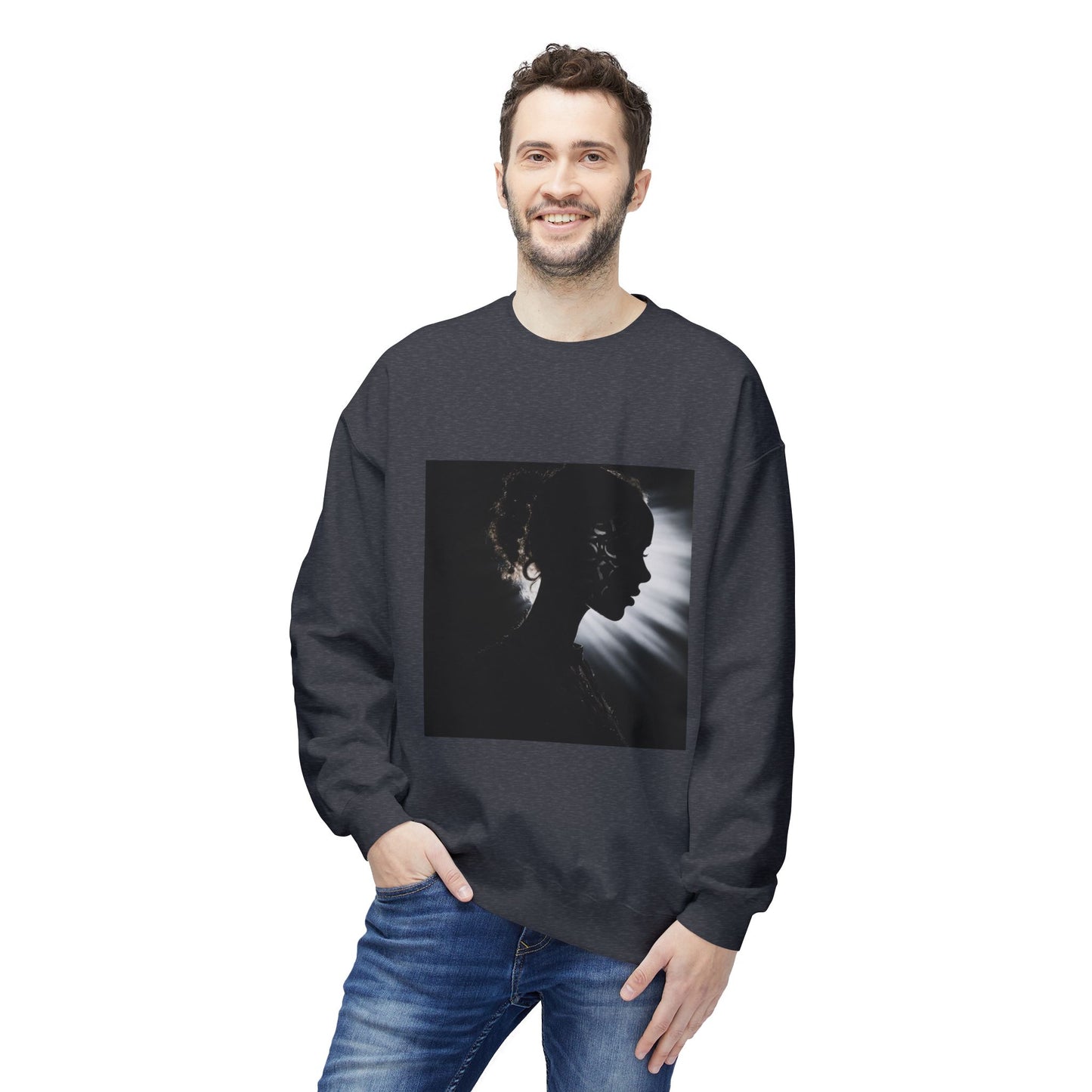 Quiet Light Portrait Sweatshirt | Eco-Limited