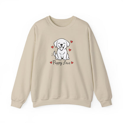 Puppy Love Graphic Sweatshirt | Eco-Limited
