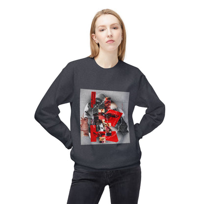 Surreal Identity Collage Sweatshirt | Eco-Limited