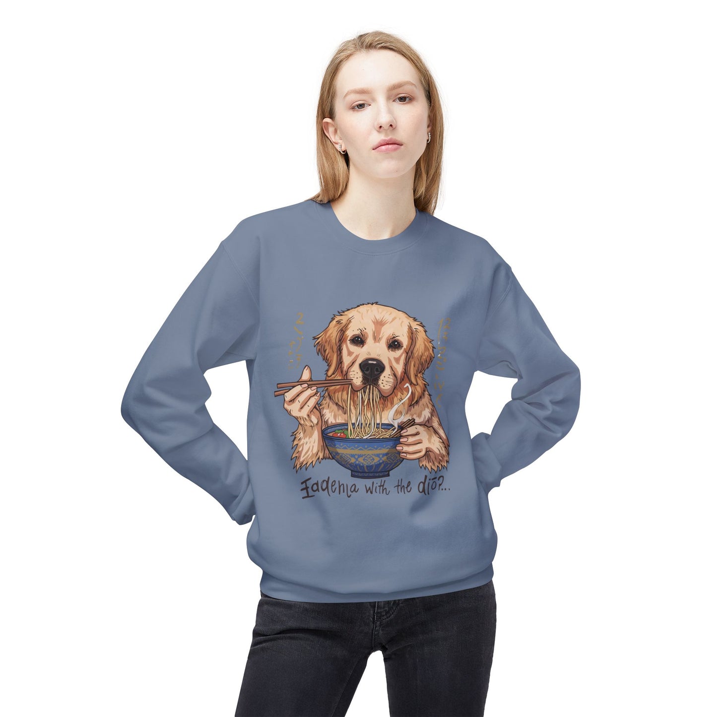 Noodle Dog Logic Graphic Sweater | Eco-Limited