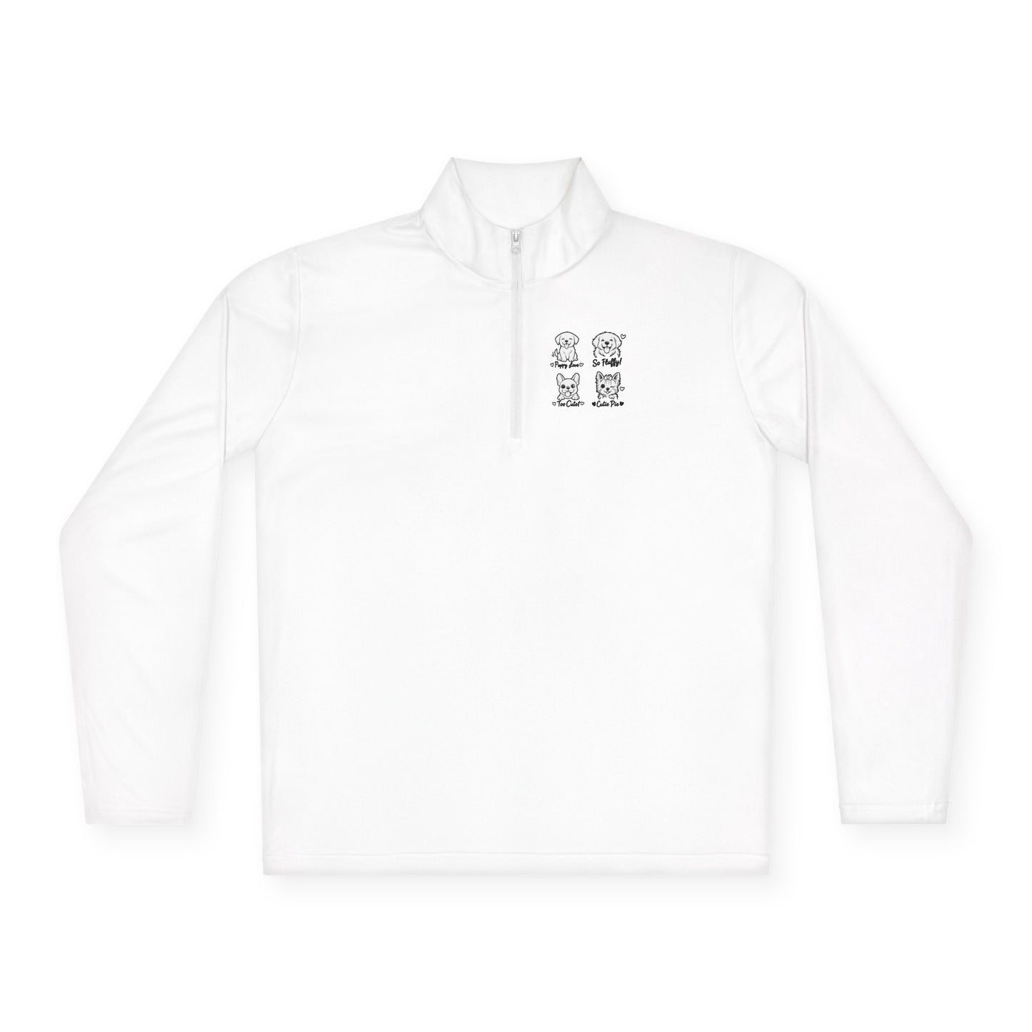 Minimal Dog Icons Zip-Up | Eco-Limited