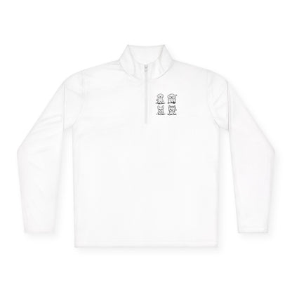 Minimal Dog Icons Zip-Up | Eco-Limited
