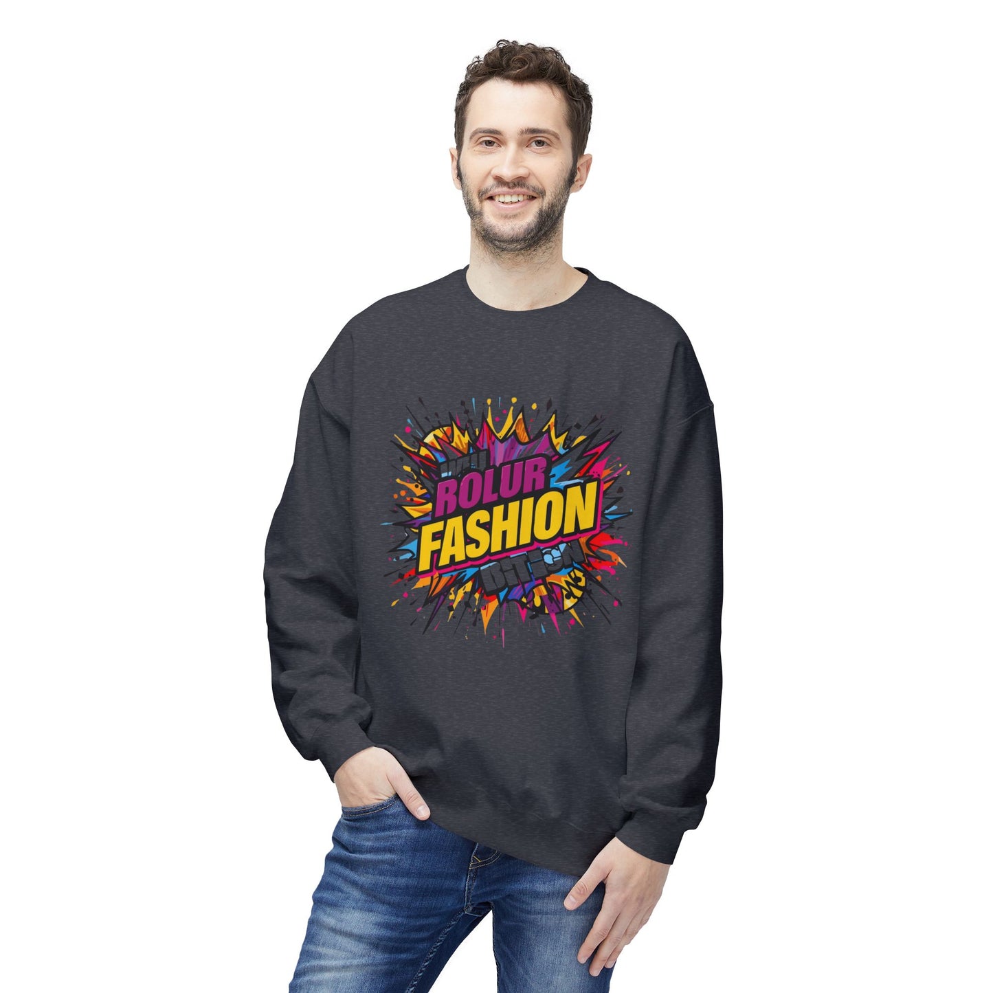 Retro Comic Pop Art Crewneck Sweatshirt