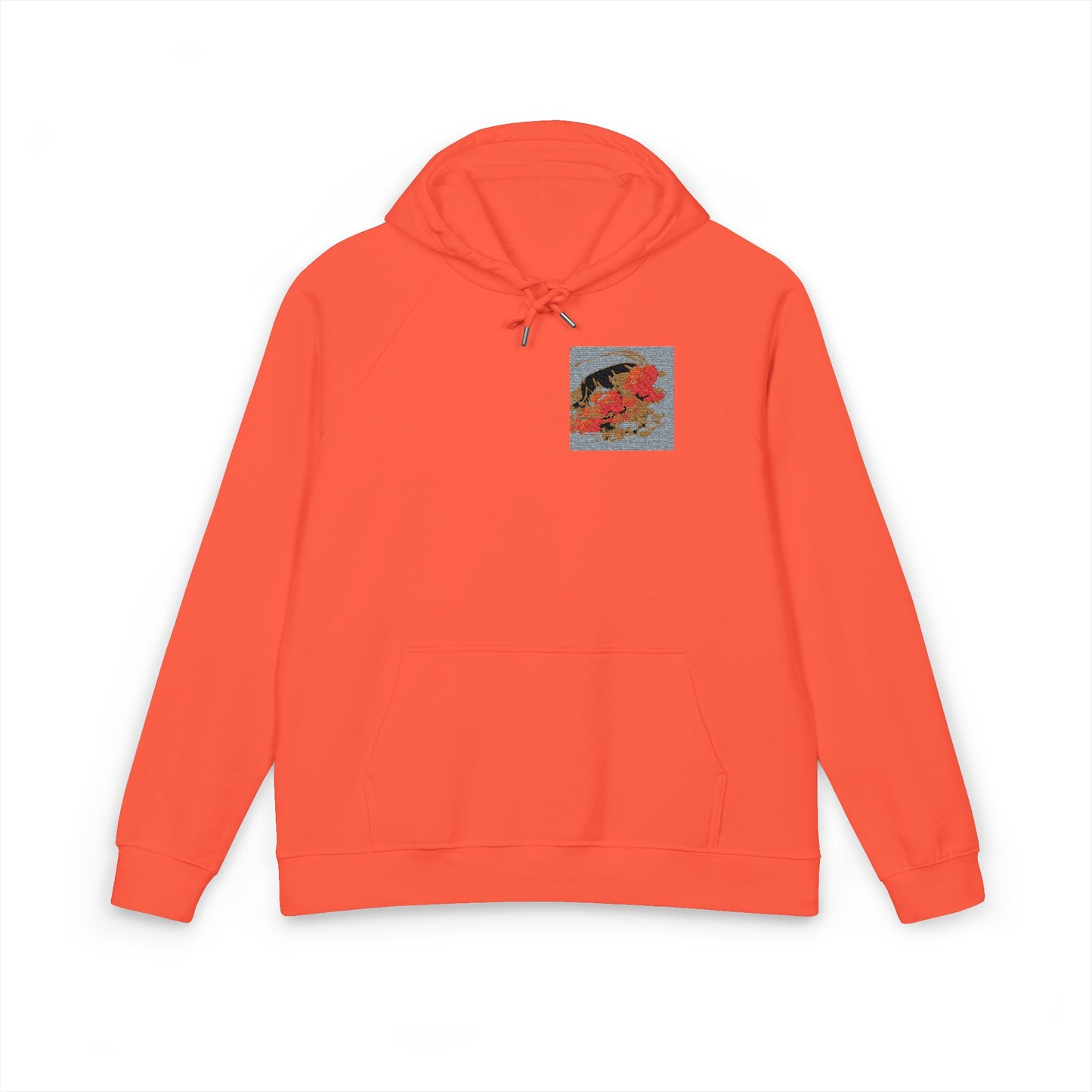 Organic Floral Art Hoodie | Eco-Limited