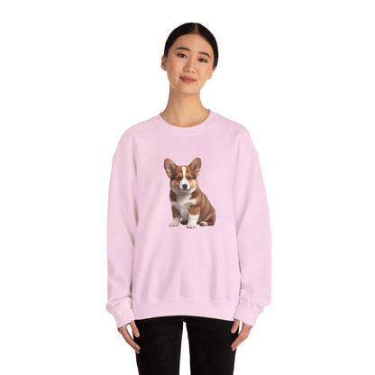 Corgi Puppy Graphic Sweatshirt|Eco-Friendly - Limited