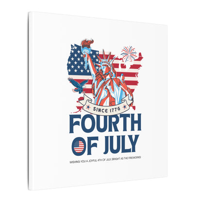 Fourth of July Canvas Wall Art