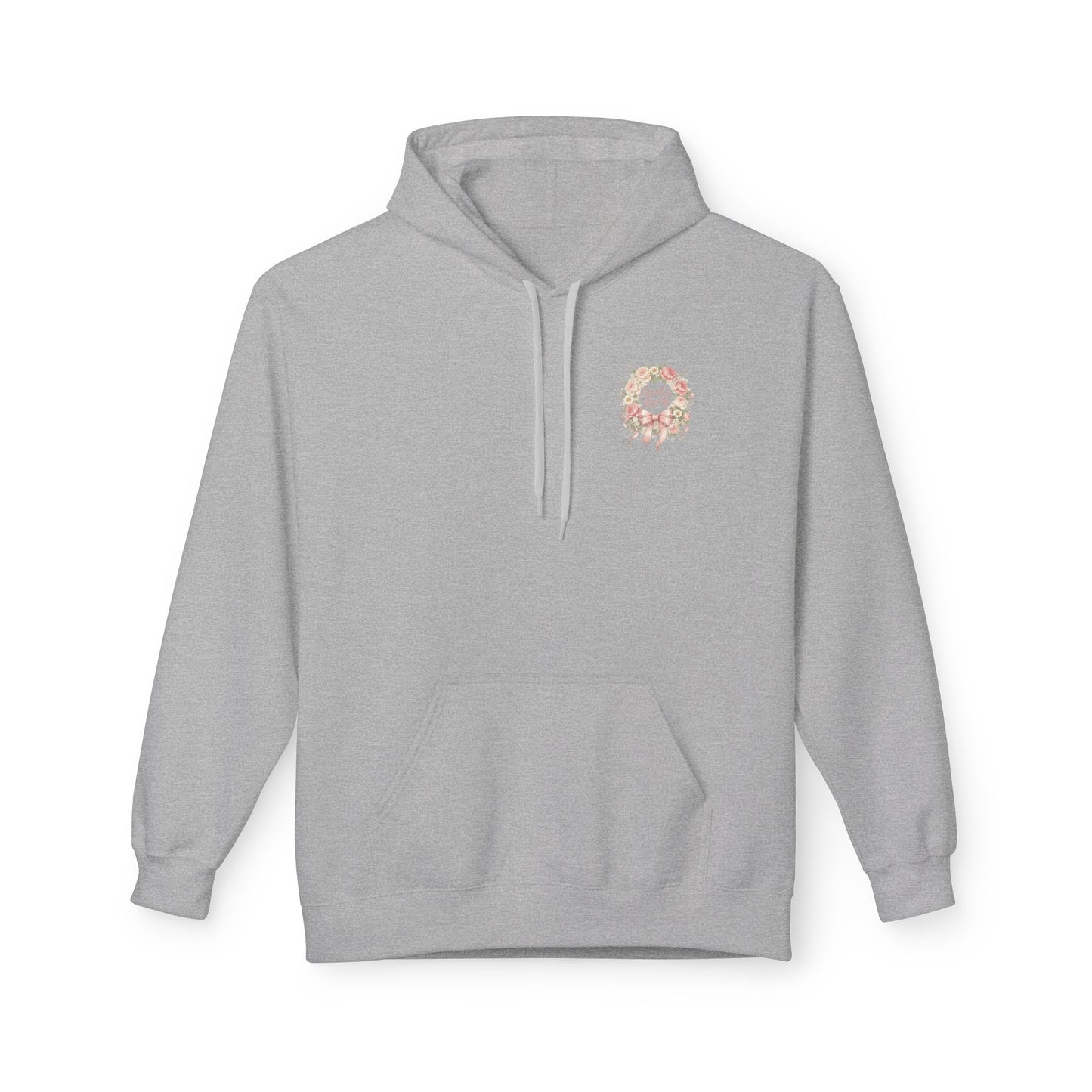 Sweet Floral Emblem Hoodie | Eco-Limited