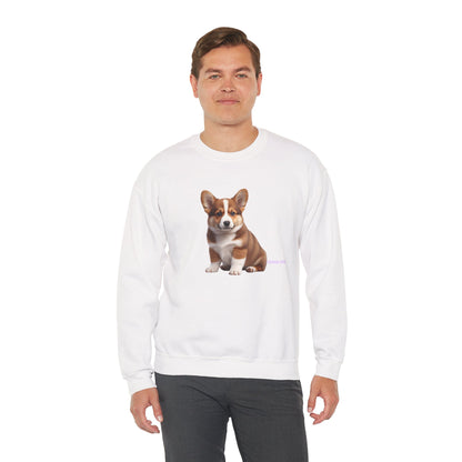 Corgi Puppy Graphic Sweatshirt|Eco-Friendly - Limited