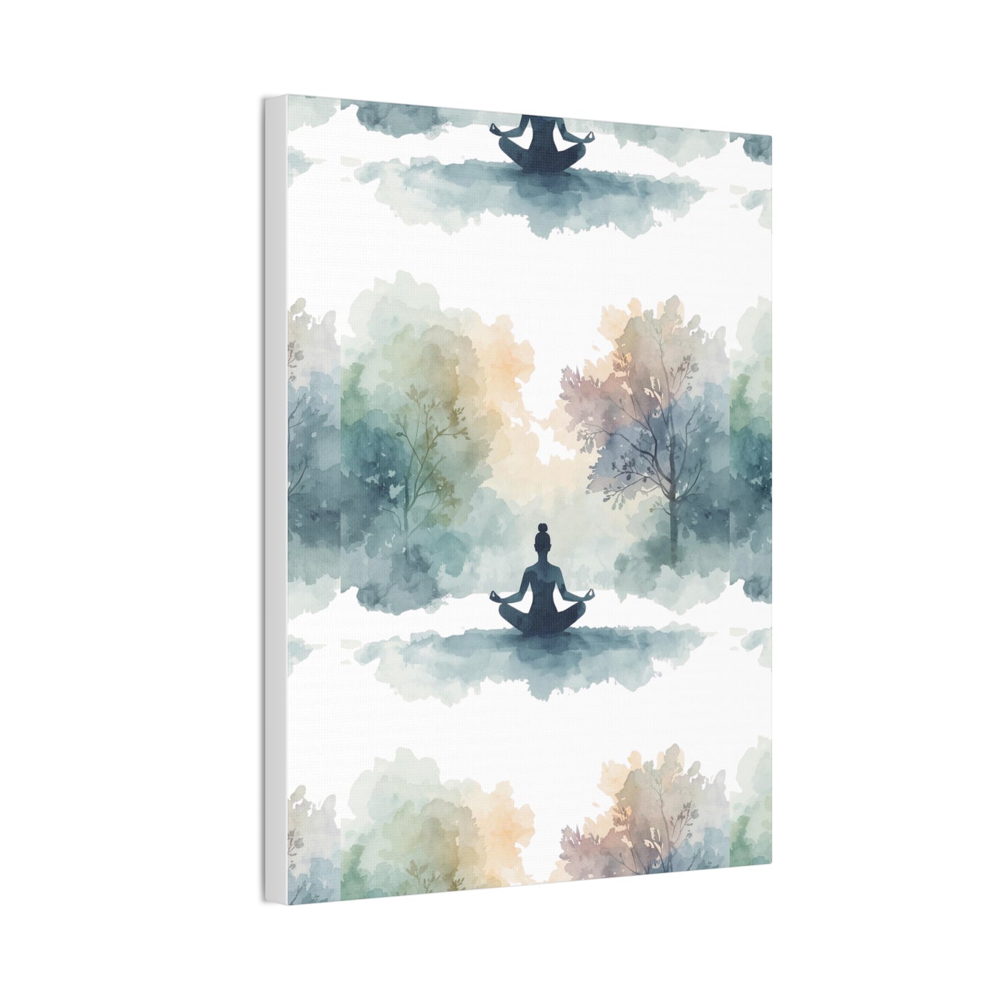 Peace Within Meditation Canvas Wall Art | Eco-Limited