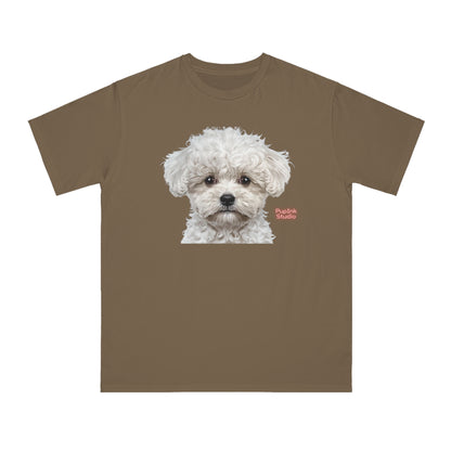 Organic Poodle Portrait T-Shirt | Organic-Limited