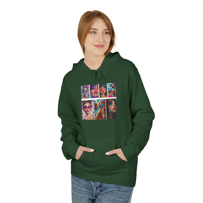 Color Pop Fashion Art Graphic Hoodie | Eco-Limited