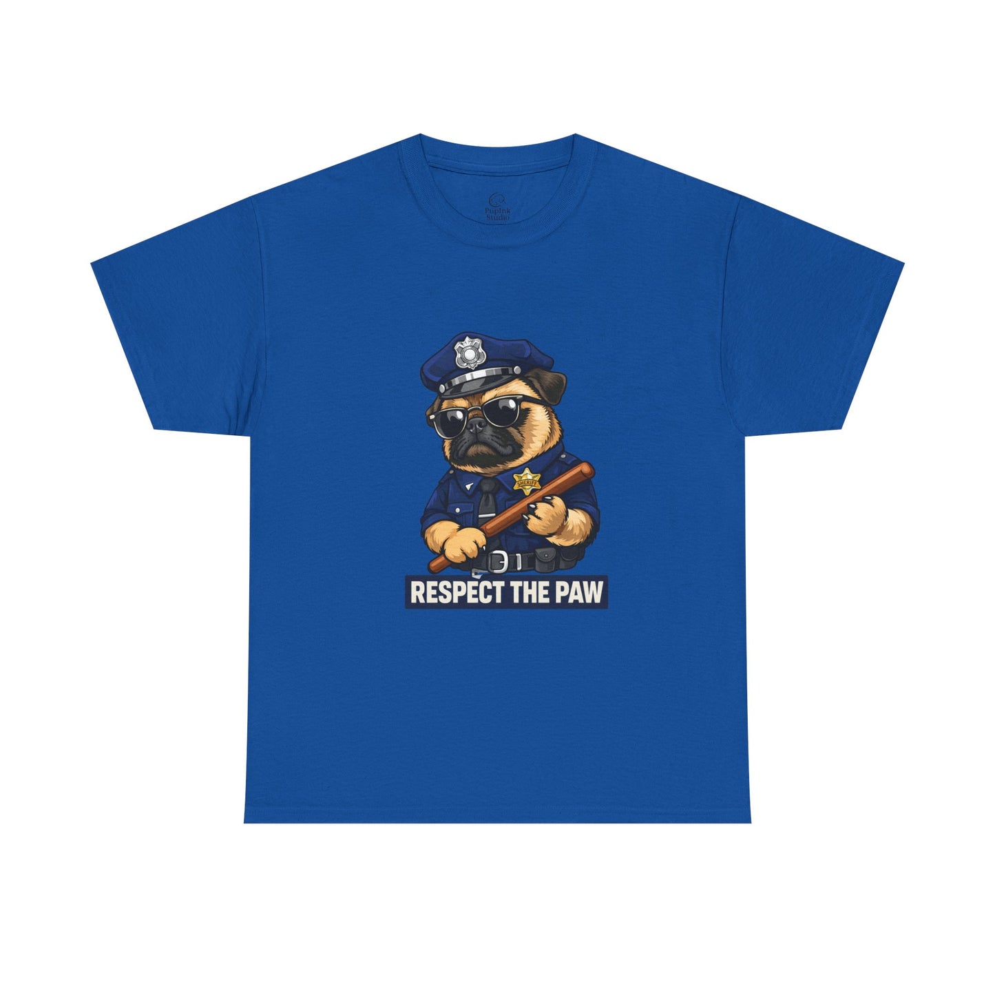 Respect The Paw K9 Officer Dog T-Shirt | Eco-Limited