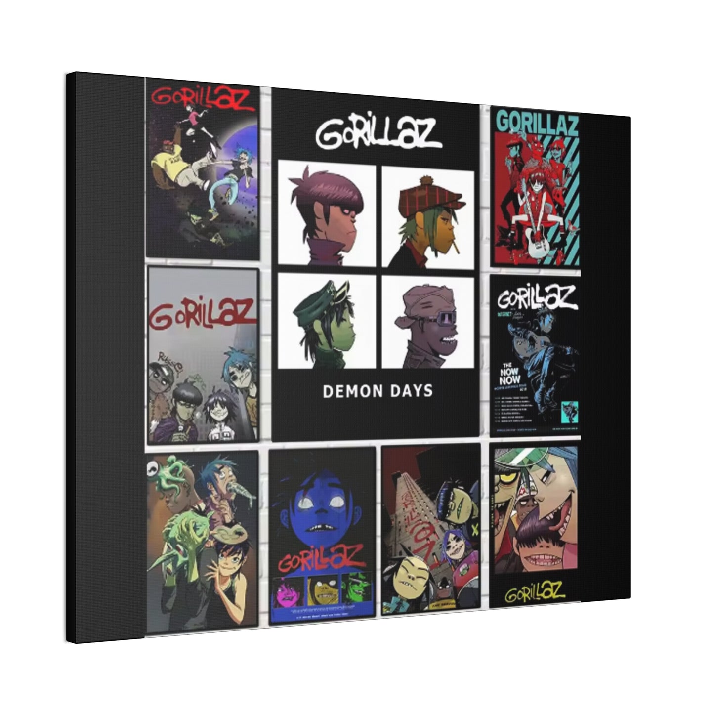 Pop Culture Icons Collage Canvas | Art Edition