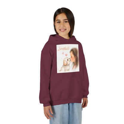 Sweethearts Puppy Moment Children Hoodie | Eco-Limited