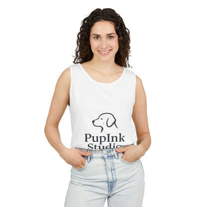 Playful Cat Soccer Art Tank Top | Eco-Limited