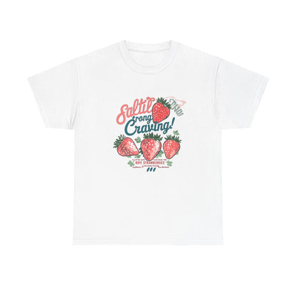 Salted Strong Craving Strawberry Graphic T-Shirt | Eco - Limited