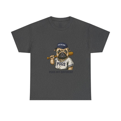 Pugs Hit Different T-Shirt | Eco-Limited