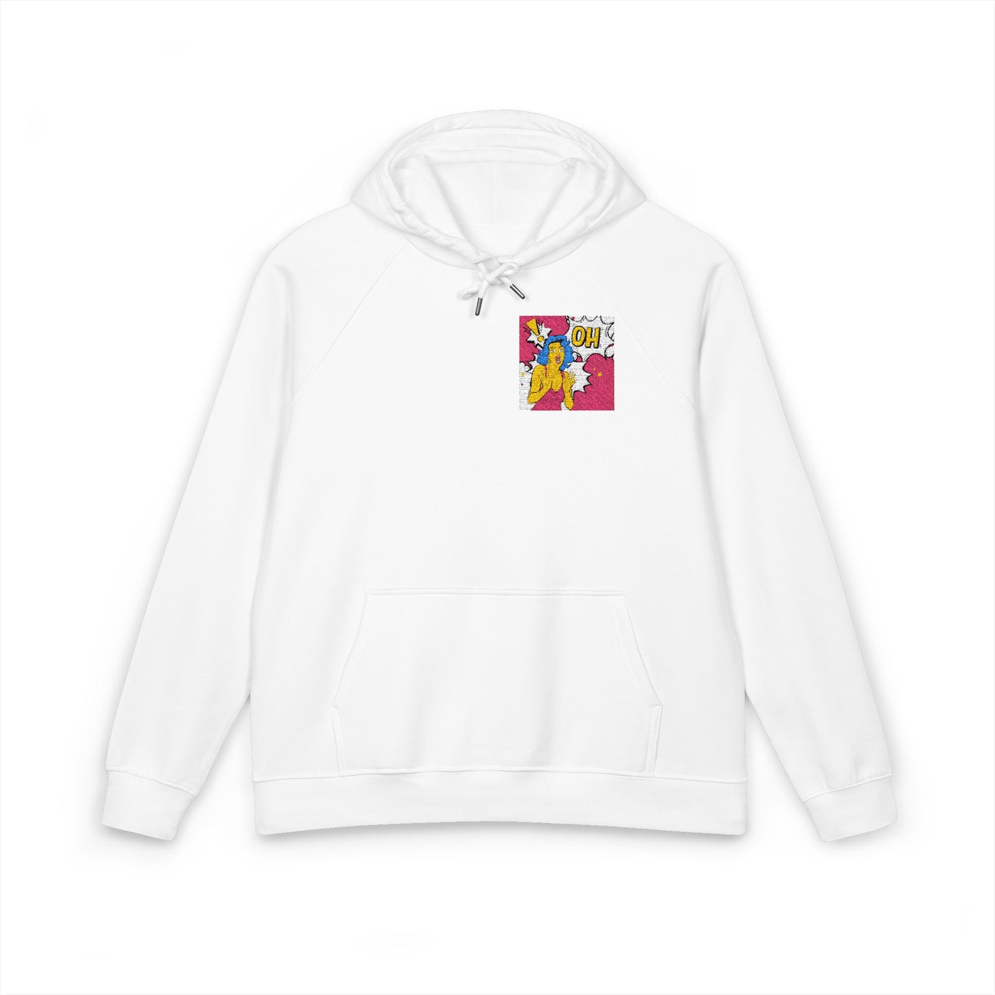 Organic Pop Art Hoodie | Eco-Limited