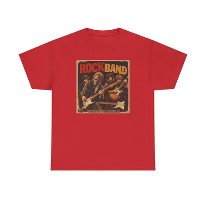 Rock Band Vintage Poster Art T-Shirt | Eco-Limited