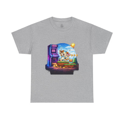 Pixel Arcade Bootleg Graphic T-Shirt | Eco - Limited