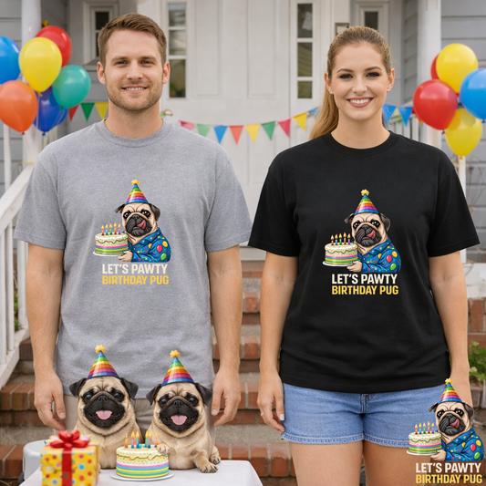 Pugs Hit Different T-Shirt | Eco-Limited
