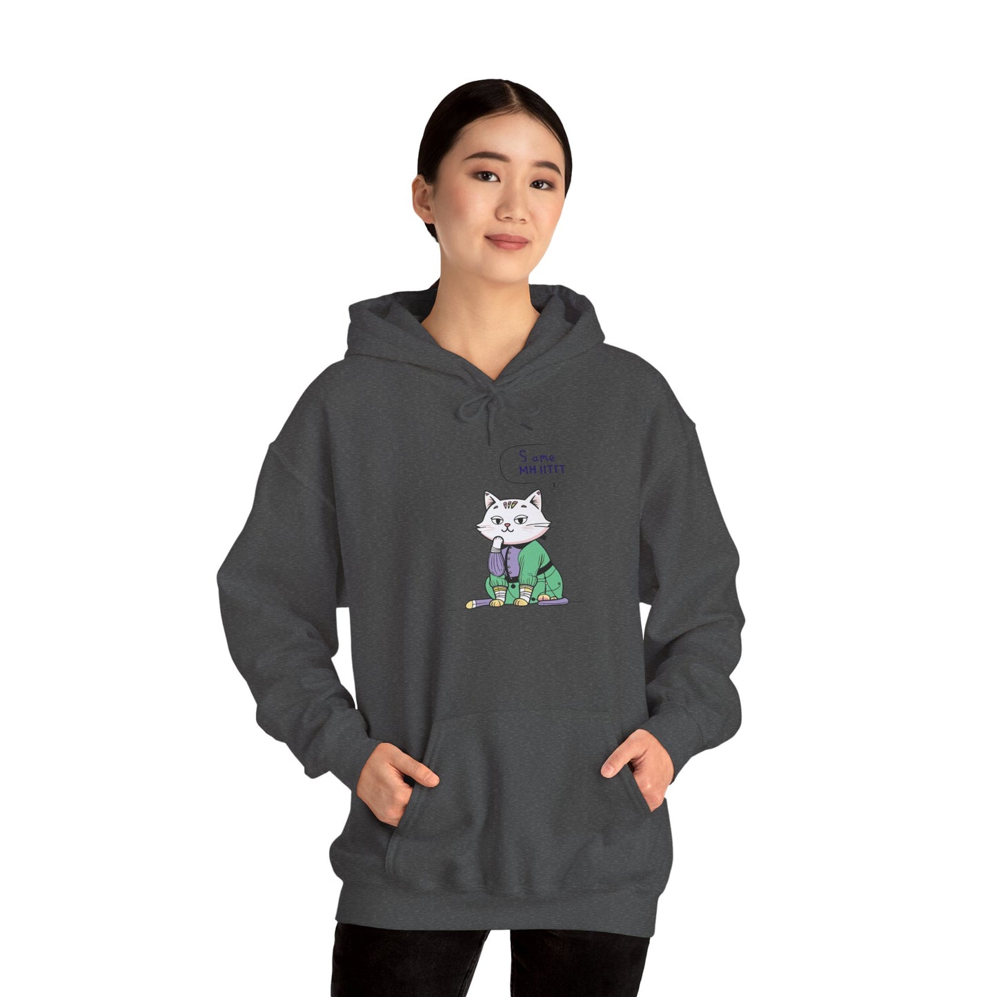 Chill Cat Street Art Hoodie | Eco-Limited