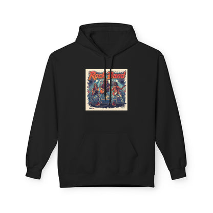 Retro Rock Band Vintage Poster Hoodie|Eco-Friendly - Limited