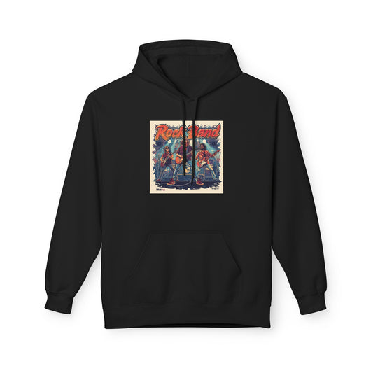 Retro Rock Band Vintage Poster Hoodie|Eco-Friendly - Limited