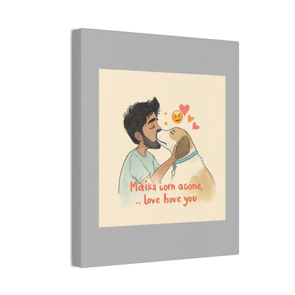 Love Never Leaves Canvas | Eco-Limited