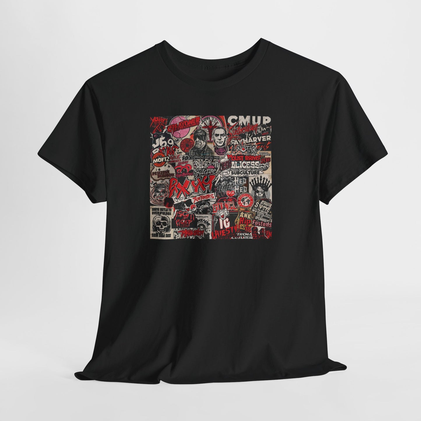 Vintage Punk Collage Graphic T-Shirt | Eco-Limited