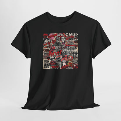 Vintage Punk Collage Graphic T-Shirt | Eco-Limited