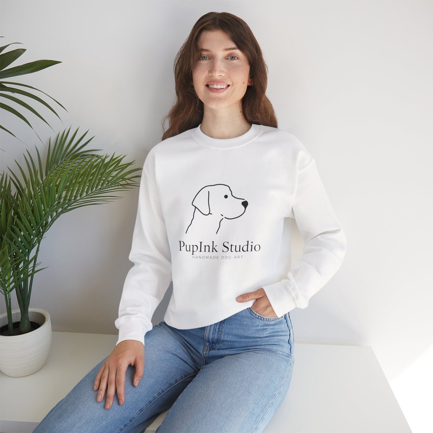 Royal Bulldog Character Art Sweater | Eco-Limited