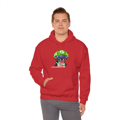 Cute Watermelon Pup Graphic Hoodie|Eco-Friendly - Limited