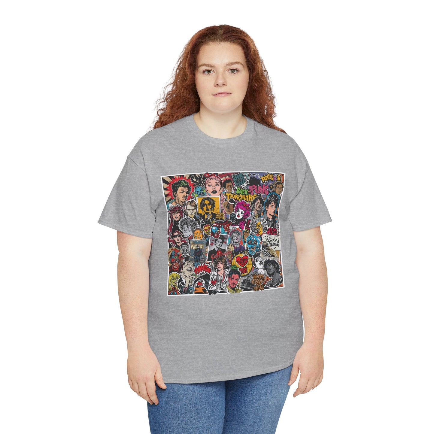 Pop Art Character Graphic T-Shirt | Eco-Limited