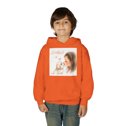 Sweethearts Puppy Moment Children Hoodie | Eco-Limited