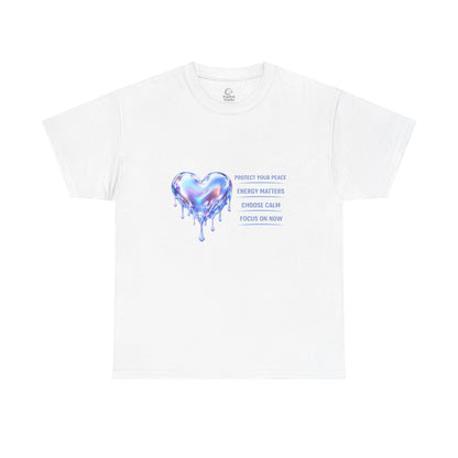 Protect Your Peace Heart T-Shirt | Eco-Limited
